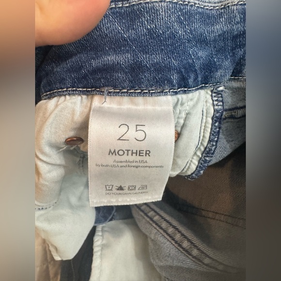 MOTHER the looker Ankle Jeans, Blue, size 25 by we the animals - Picture 5 of 8